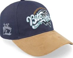 Bite Me 41 Organic Cotton Navy Adjustable - MJM Hats