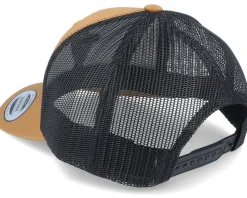 Black 3D Insignia Caramel/Black Trucker - Padelville