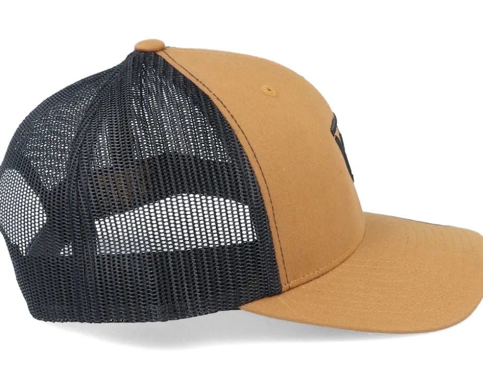 Black 3D Insignia Caramel/Black Trucker - Padelville