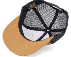 Black 3D Insignia Caramel/Black Trucker - Padelville