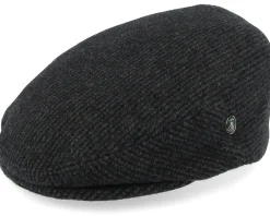 Black Flat Cap - City Sport