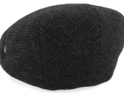 Black Flat Cap - City Sport