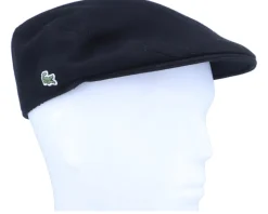 Black Flat Cap - Lacoste
