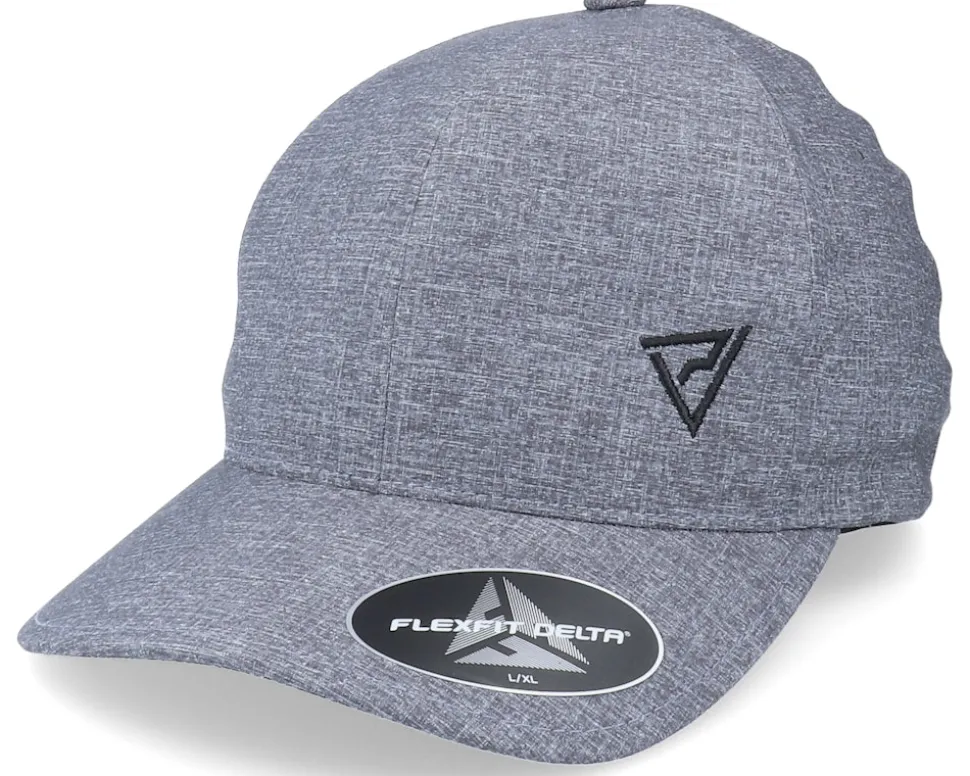 Black Insignia Carbon Delta Seamless Grey Flexfit - Padelville