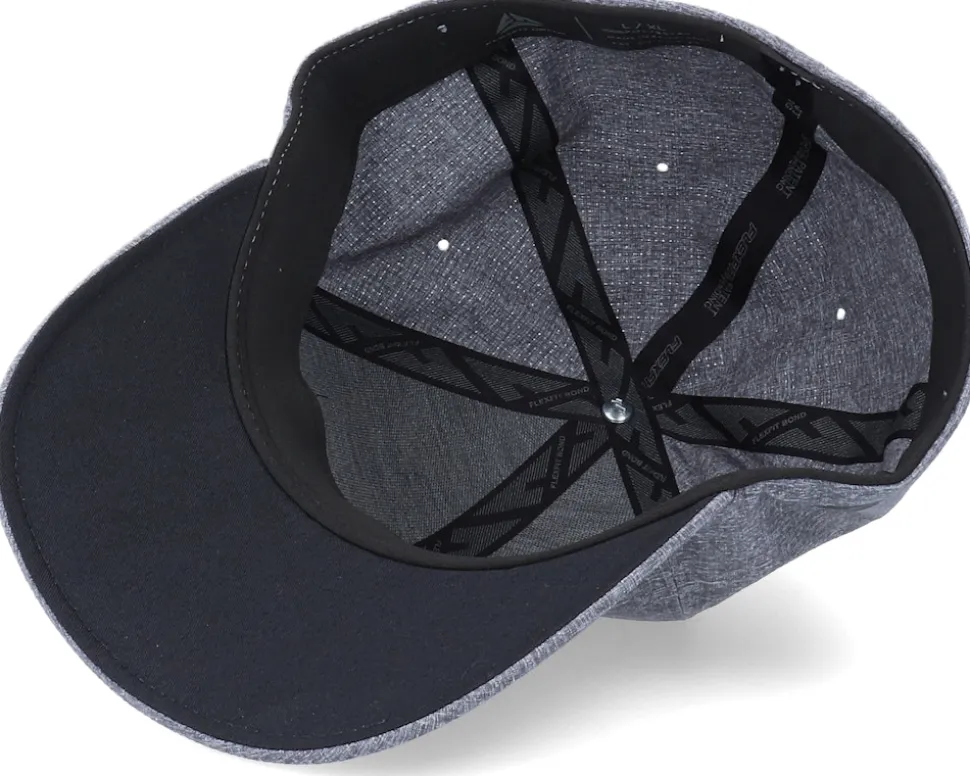 Black Insignia Carbon Delta Seamless Grey Flexfit - Padelville