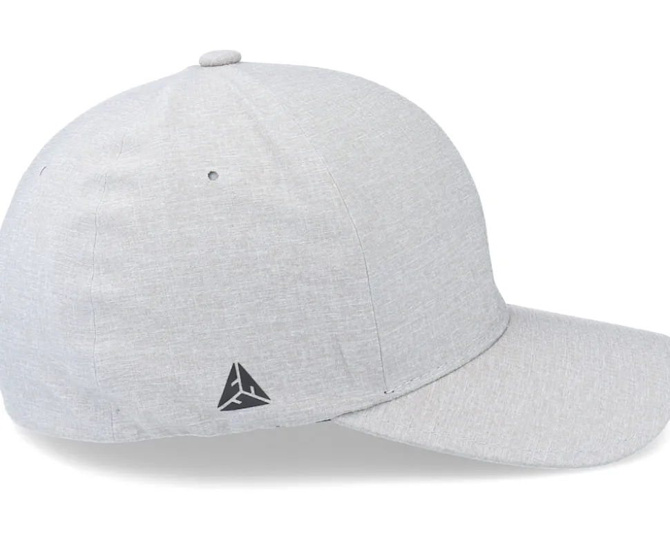 Black Insignia Delta Seamless Grey Mel Flexfit - Padelville