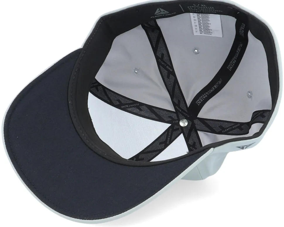 Black Insignia Silver Delta Flexfit - Padelville
