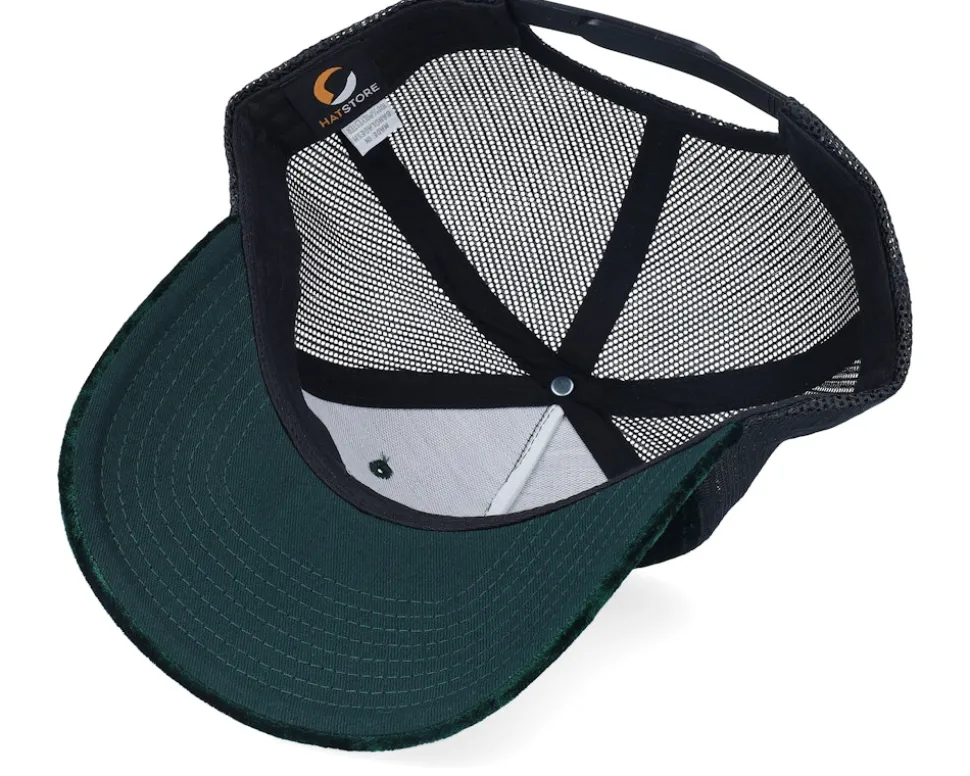 Black Panther Big Patch Velvet Green/Black Trucker - Calza Pennello