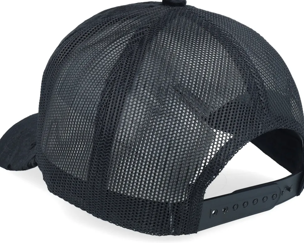 Black Panther Big Patch Velvet Black Trucker - Calza Pennello