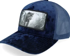 Black Panther Big Patch Velvet Black Trucker - Calza Pennello