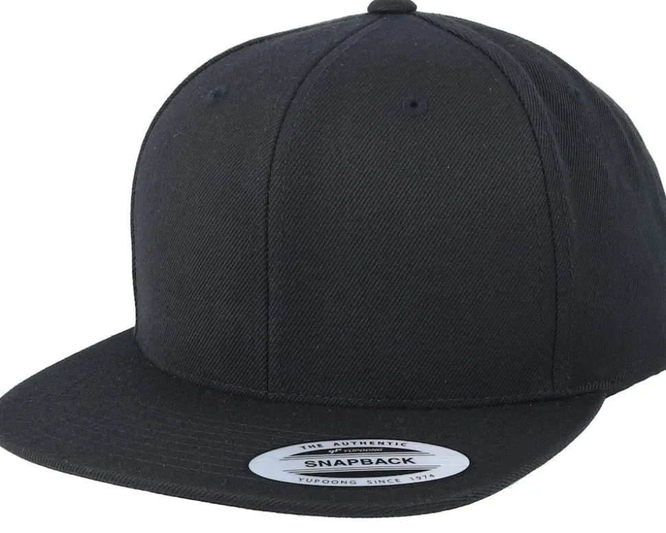 Black/Cork Snapback - Yupoong