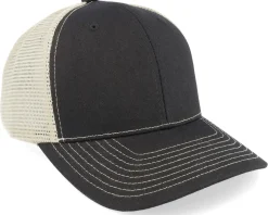Black/Golden Stone Contrast Stitch Trucker - Equip