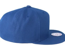 Blank Blue Snapback - Mitchell & Ness