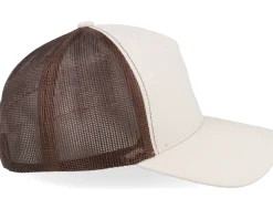 Blank Canvas Beige/Brown A-frame Trucker - Equip
