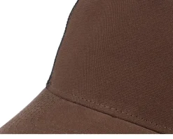 Blank Canvas Brown/Black A-frame Trucker - Equip