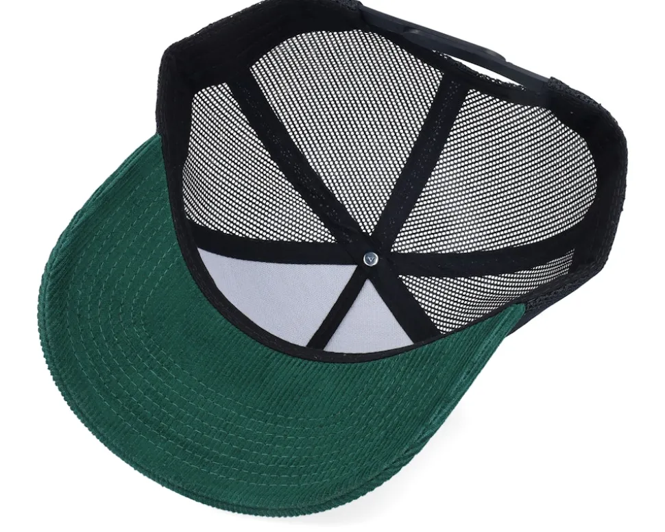 Blank Cord Deep Forrest/Black A-frame Trucker - Equip