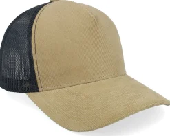 Blank Cord Khaki/Black A-frame Trucker - Equip
