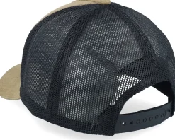 Blank Cord Khaki/Black A-frame Trucker - Equip