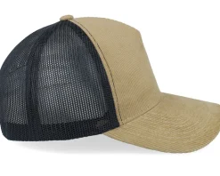 Blank Cord Khaki/Black A-frame Trucker - Equip