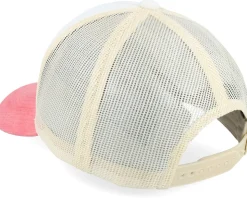 Blank Cord Off White/Stone/Pastel Pink A-Frame Trucker - Equip