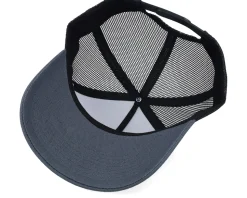 Blank Dark Charcoal/Black A-frame Trucker - Equip