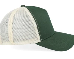 Blank Dark Green/Stone A-frame Trucker - Equip