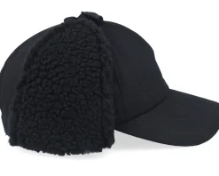 Blank Golfer Cotton Black Unconstructed Earflap - Equip