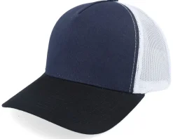 Blank Navy/White/Black A-frame Trucker - Equip