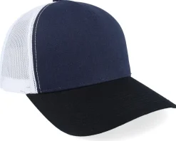 Blank Navy/White/Black A-frame Trucker - Equip