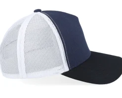 Blank Navy/White/Black A-frame Trucker - Equip