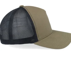 Blank Olive/Black A-frame Trucker - Equip