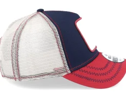 Blank Patch Navy/Red/Beige Trucker - Equip