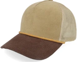 Blank Rope Cord Khaki/Brown A-Frame Trucker - Equip