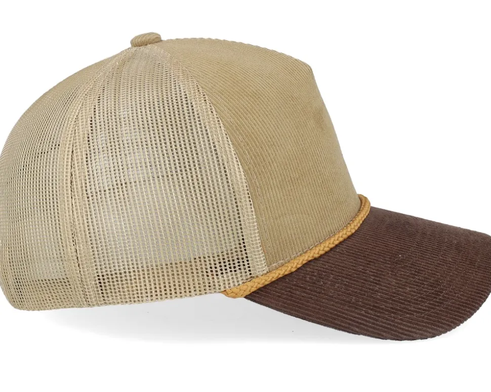 Blank Rope Cord Khaki/Brown A-Frame Trucker - Equip