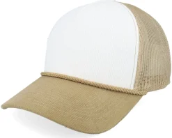 Blank Rope Cord Off White/Khaki A-frame Trucker - Equip