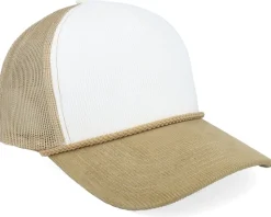 Blank Rope Cord Off White/Khaki A-frame Trucker - Equip