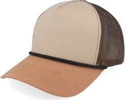 Blank Rope Khaki/Brown/Caramel A-Frame Trucker - Equip