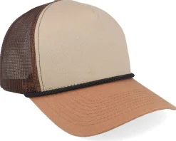 Blank Rope Khaki/Brown/Caramel A-Frame Trucker - Equip