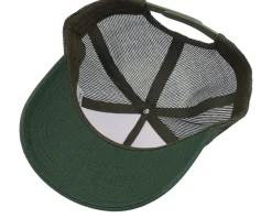 Blank Stone/Olive/Dark Green A-frame Trucker - Equip