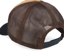 Blank Wheat/Brown/Black A-frame Trucker - Equip