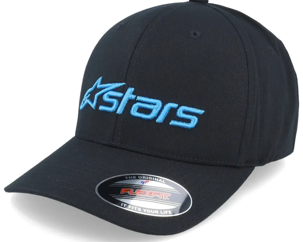 Blaze 2.0 Hat Black/Blue Flexfit - Alpinestars