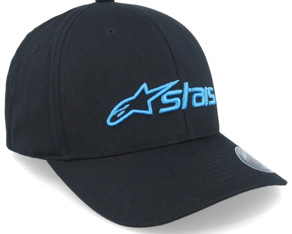 Blaze 2.0 Hat Black/Blue Flexfit - Alpinestars