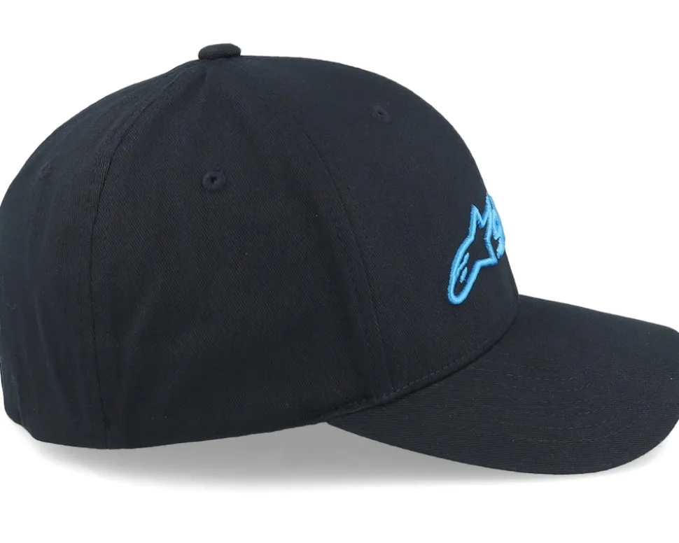 Blaze 2.0 Hat Black/Blue Flexfit - Alpinestars