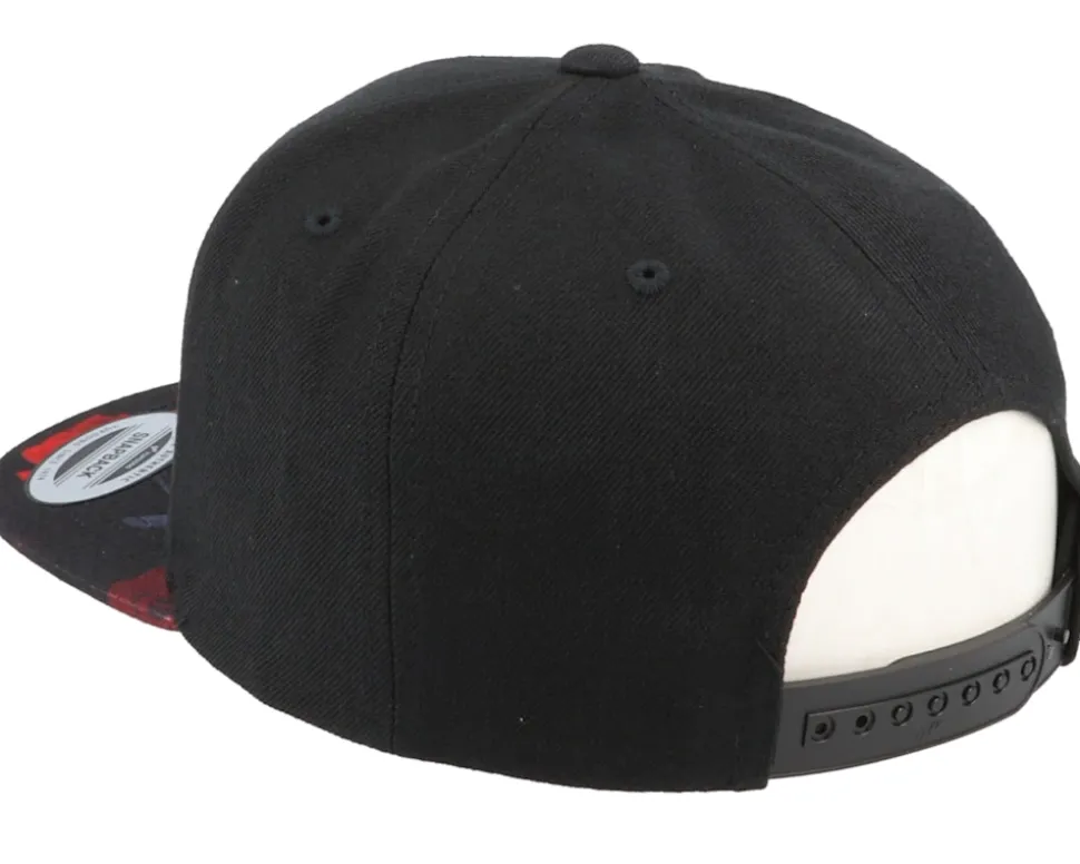 Bloody Wasd Black Rose Snapback - Gamerz