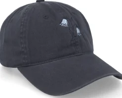 Blue Bell Washed Cotton Navy Blue Mom Cap - Wei