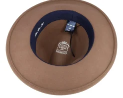 Blue Line Brazil Wool/Cashmere Beige Fedora - MJM Hats