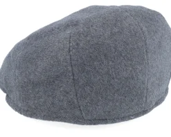 Blue Line Iiam 32 Cashmere Grey Flat Cap - MJM Hats
