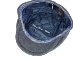 Blue Line Iiam 32 Cashmere Grey Flat Cap - MJM Hats