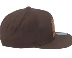 Blue-eyes White Dragon Engraved Brown Snapback - Yu-Gi-Oh