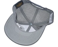 Blue-eyes White Dragon Grey Engraved Grey Trucker - Yu-Gi-Oh